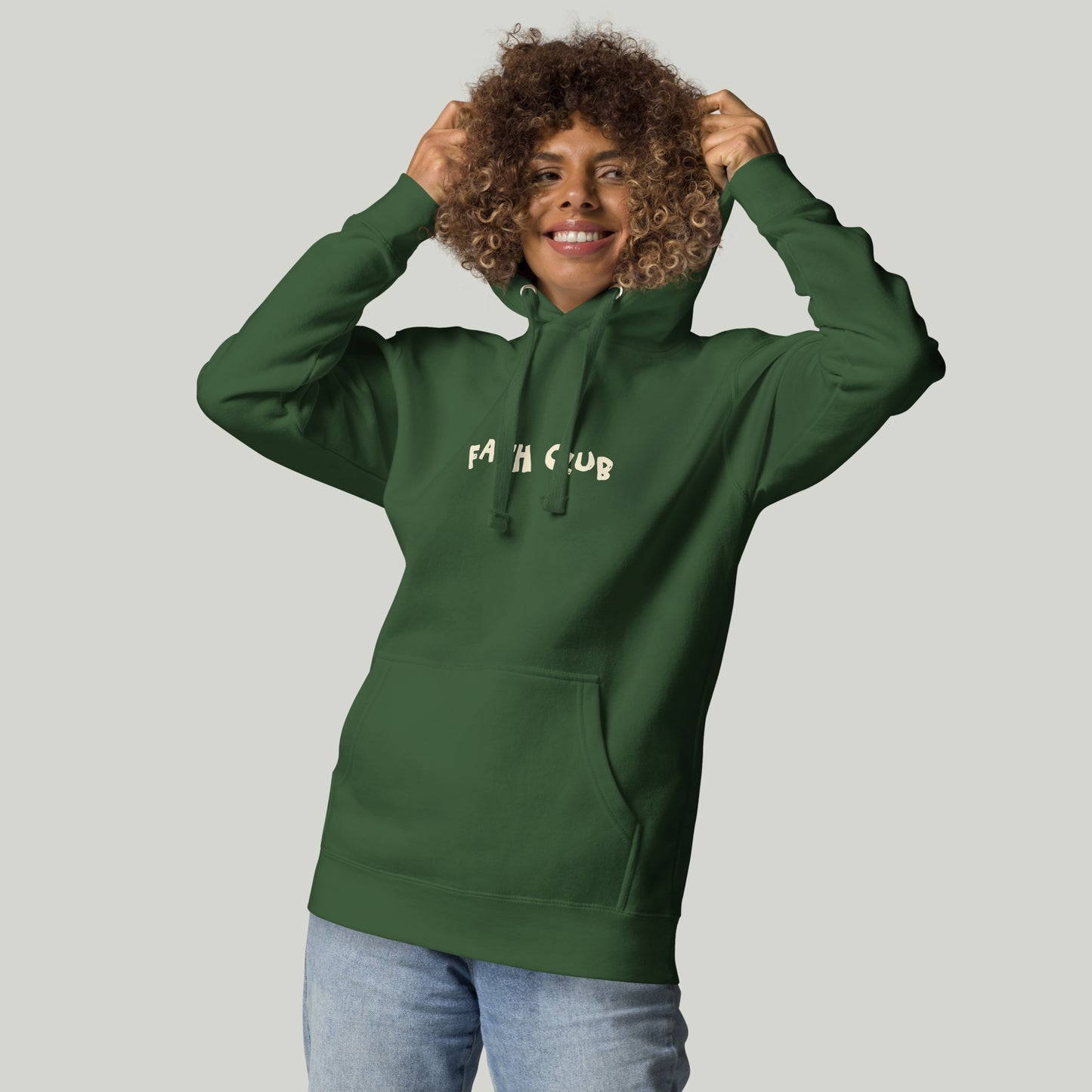 Faith Club Ask Me About Jesus Hoodie