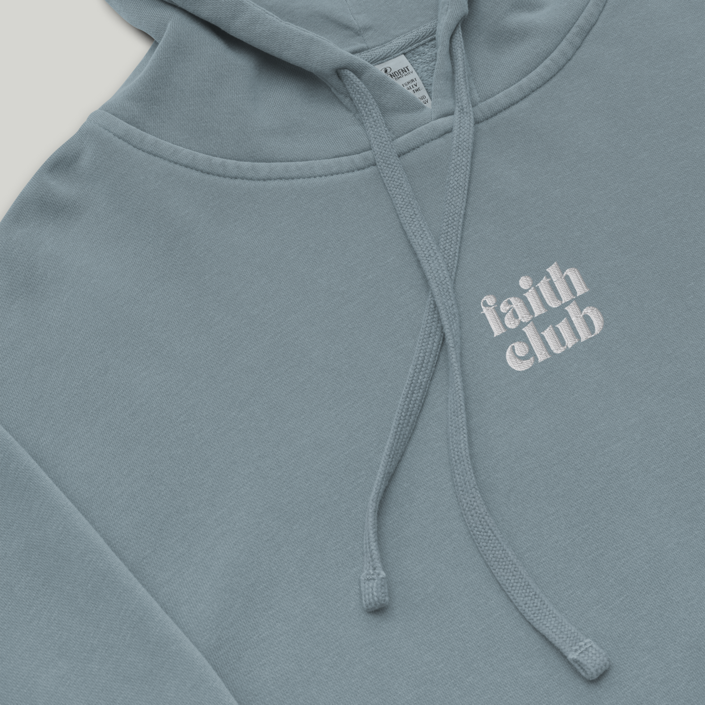 Faith Club Pigment-Dyed Hoodie