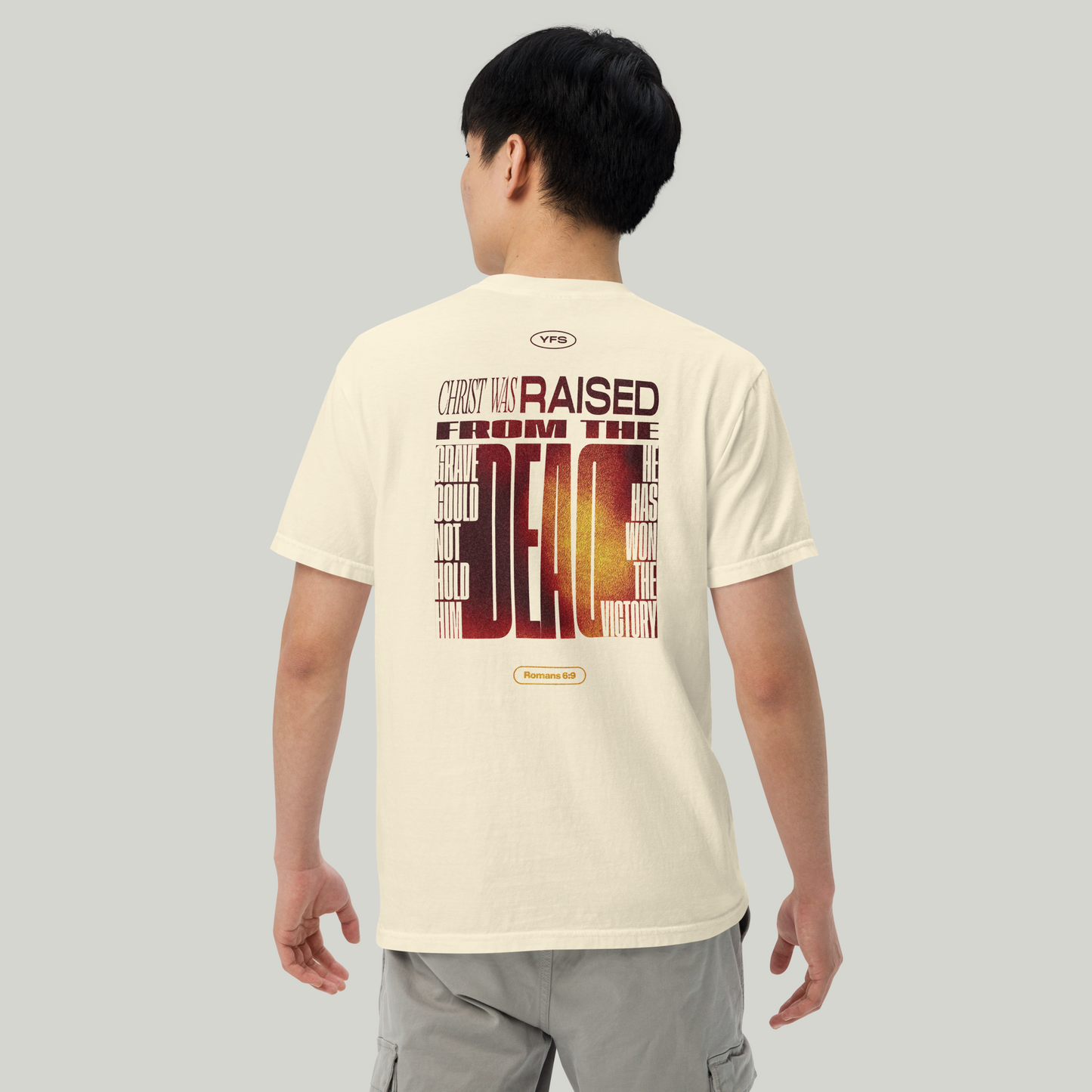 THIS IS FAITH Romans 6:9 Heavyweight Tshirt