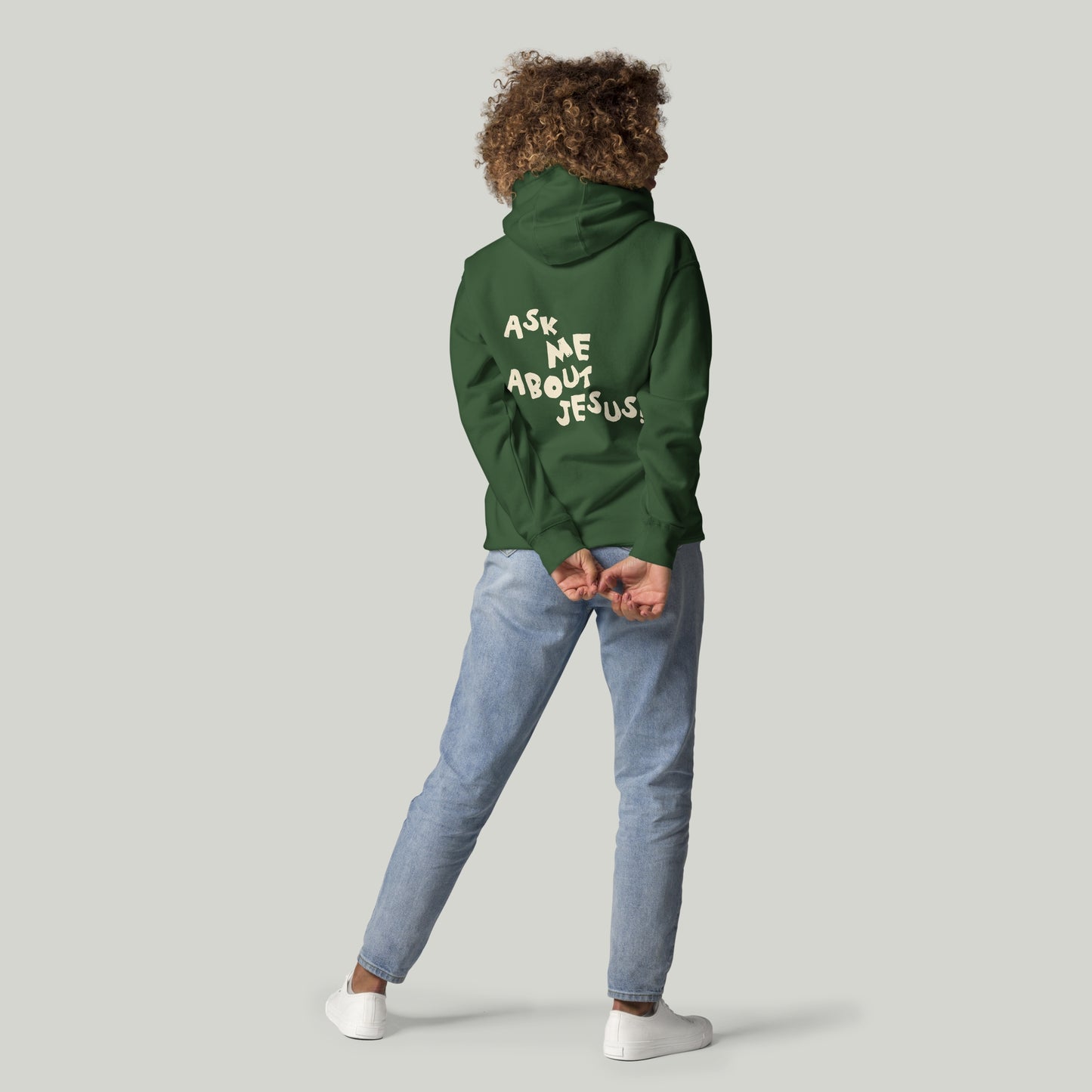 Faith Club Ask Me About Jesus Hoodie