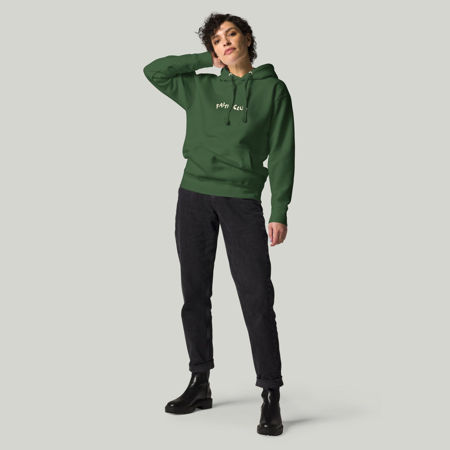Faith Club Ask Me About Jesus Hoodie