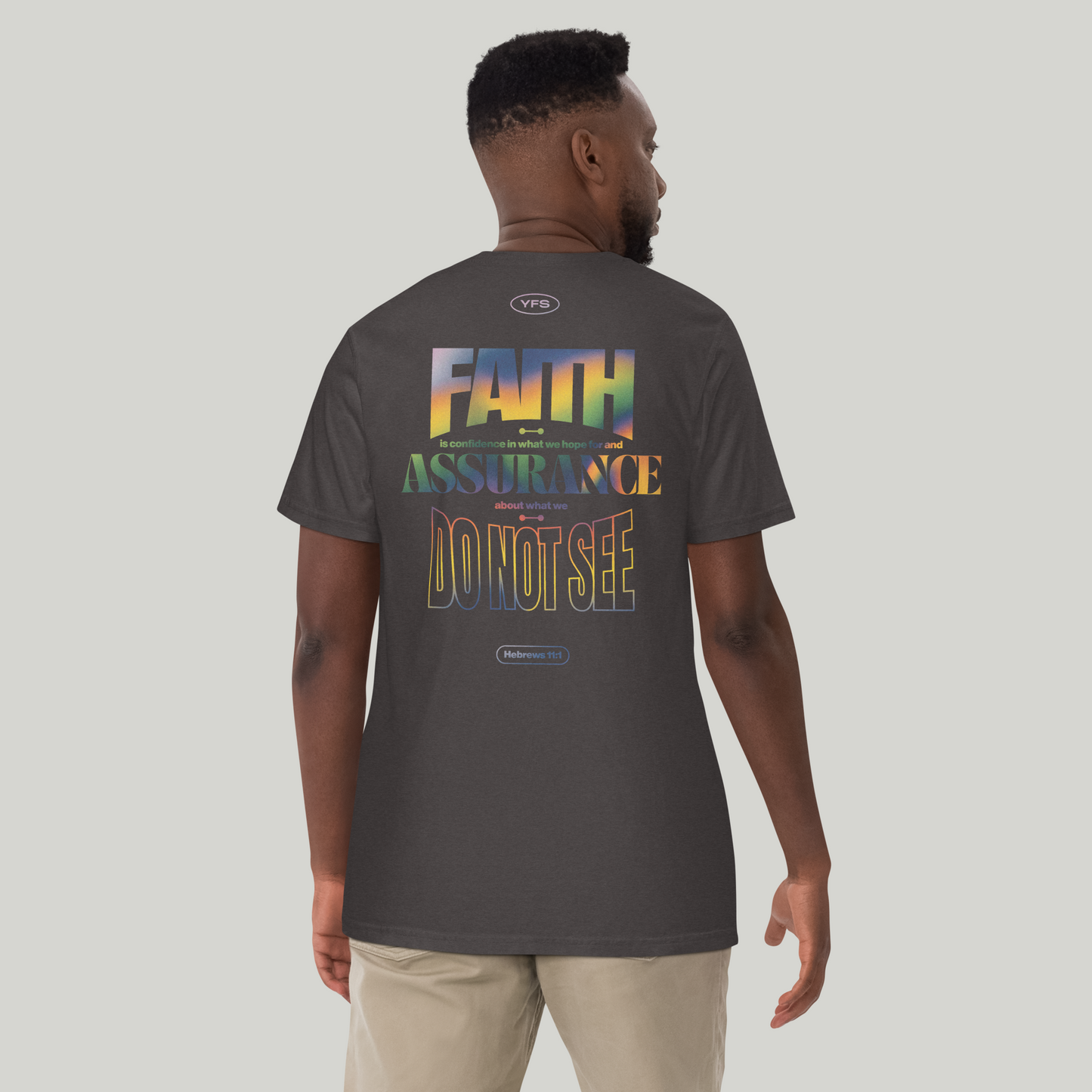 THIS IS FAITH Hebrews 11:1 Heavyweight Tshirt