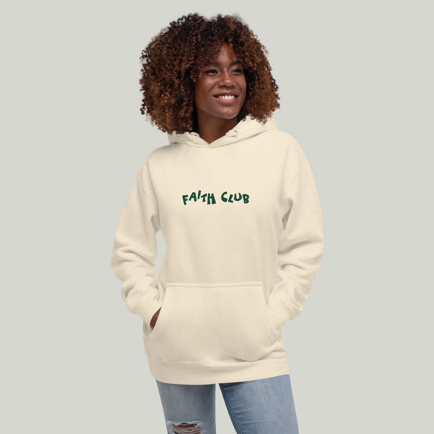 Faith Club Ask Me About Jesus Hoodie