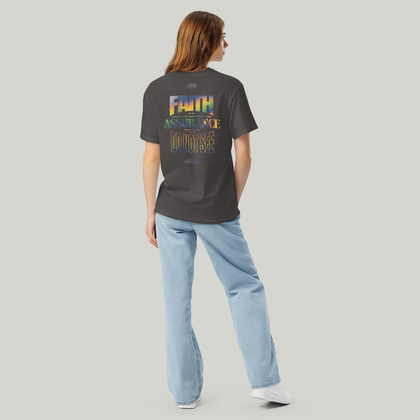 THIS IS FAITH Hebrews 11:1 Heavyweight Tshirt