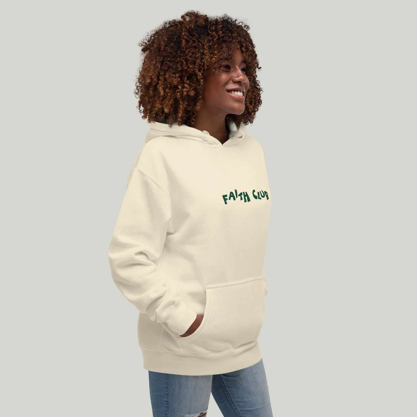 Faith Club Ask Me About Jesus Hoodie