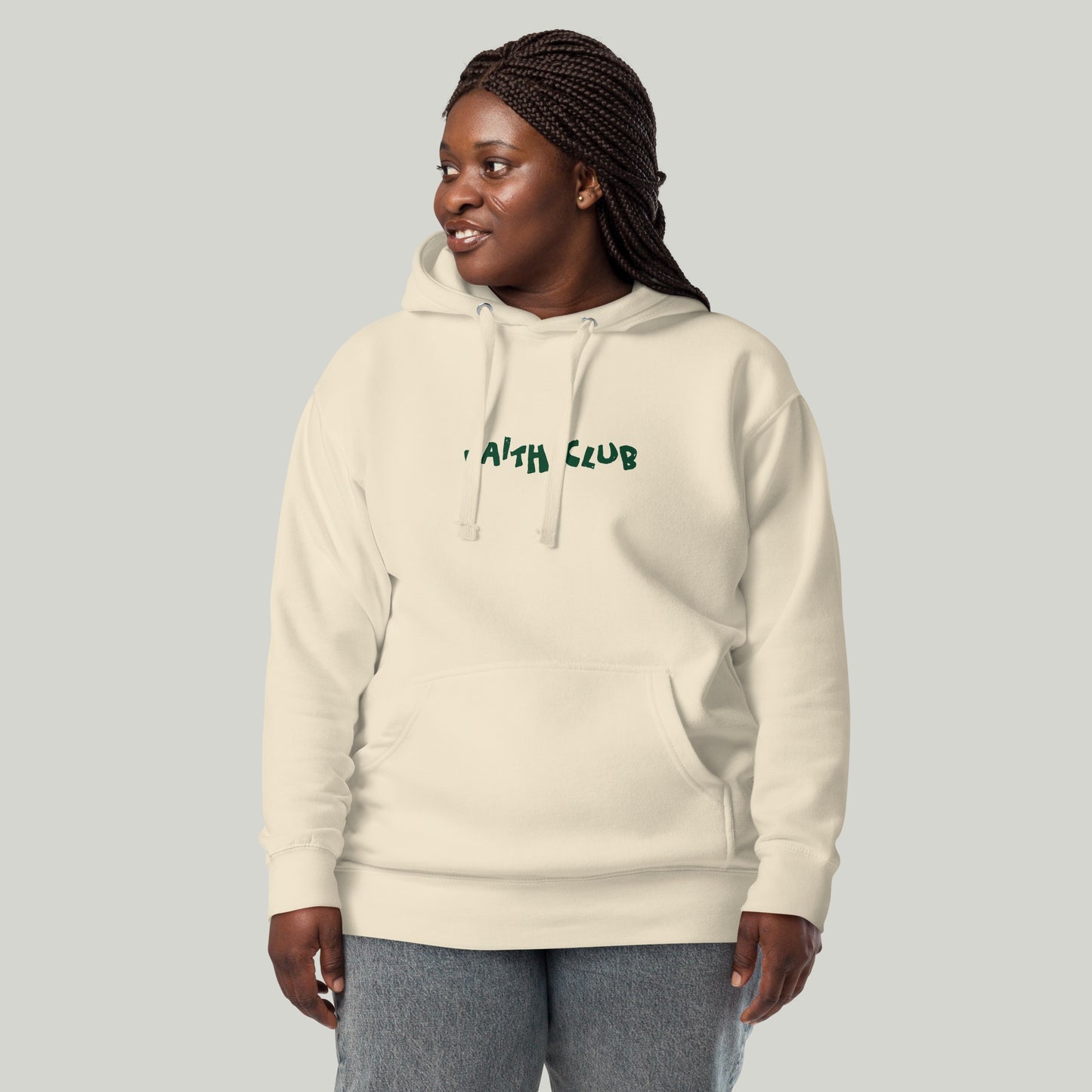 Faith Club Ask Me About Jesus Hoodie