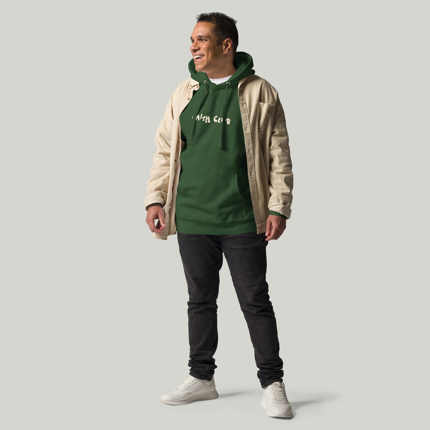 Faith Club Ask Me About Jesus Hoodie