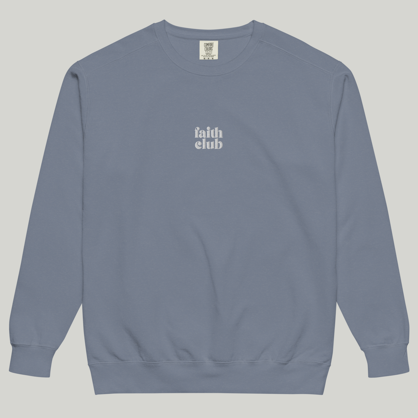 Faith Club Garment-Dyed Sweatshirt