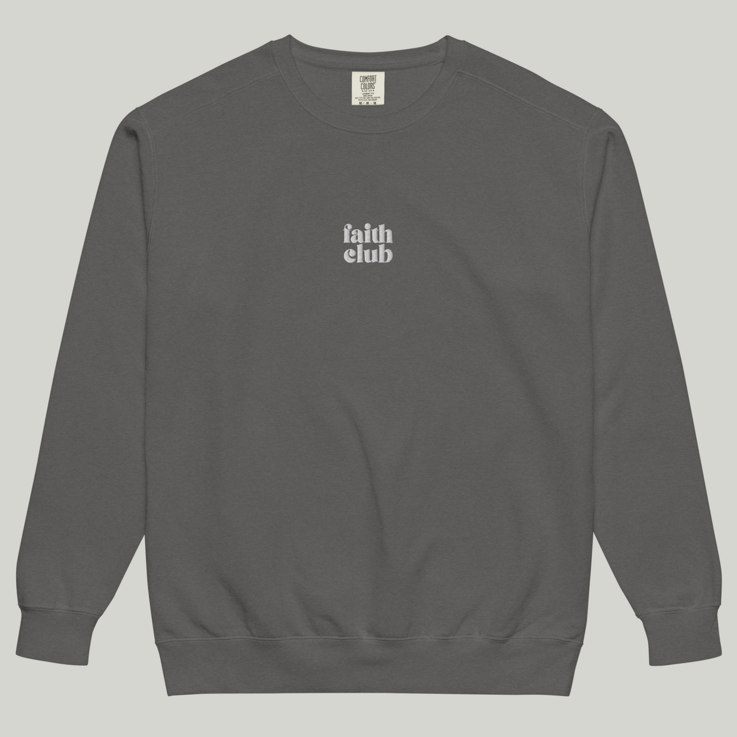 Faith Club Garment-Dyed Sweatshirt