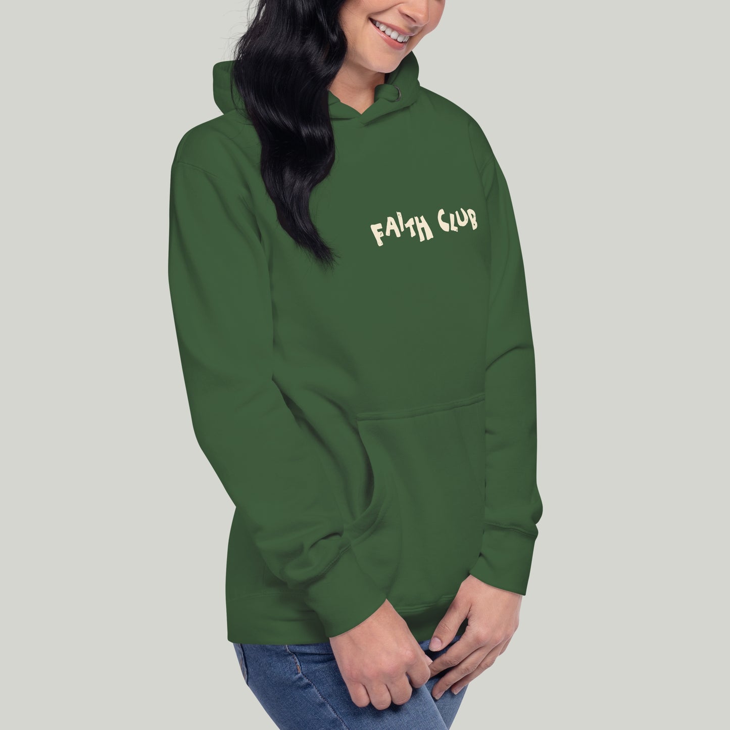 Faith Club Ask Me About Jesus Hoodie
