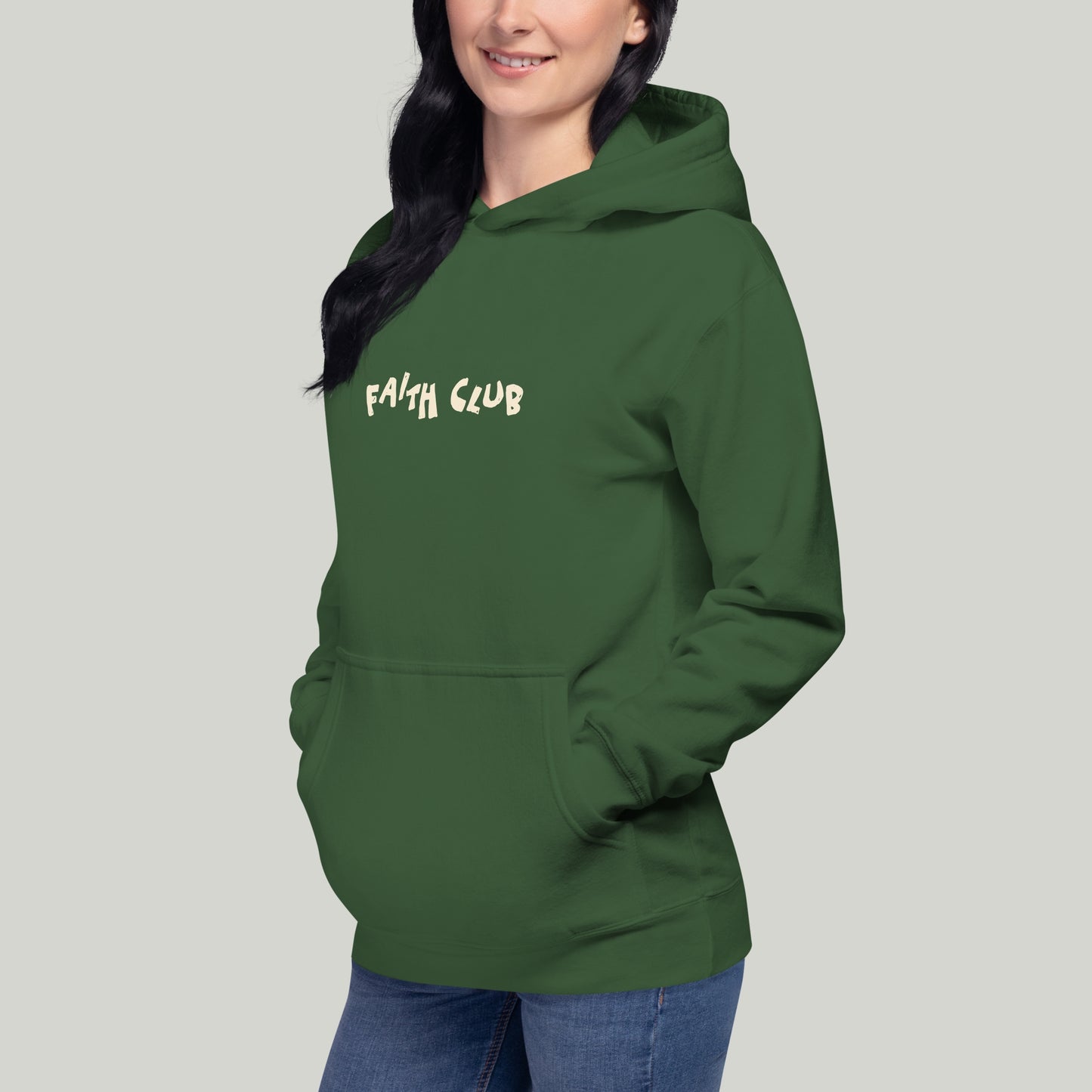 Faith Club Ask Me About Jesus Hoodie