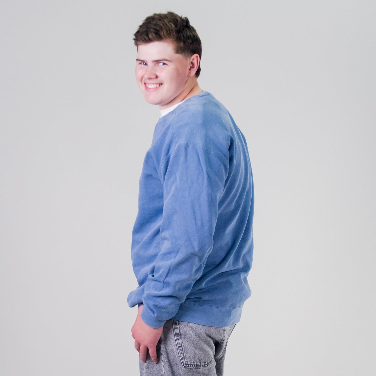 Faith Club Garment-Dyed Sweatshirt