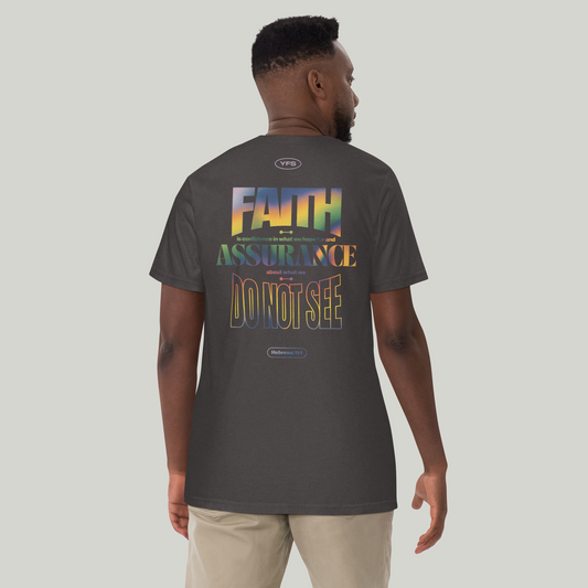 THIS IS FAITH Hebrews 11:1 Heavyweight Tshirt