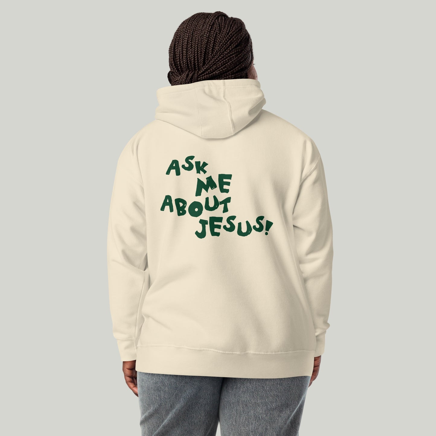 Faith Club Ask Me About Jesus Hoodie