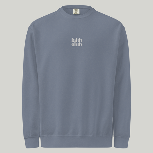 Faith Club Garment-Dyed Sweatshirt