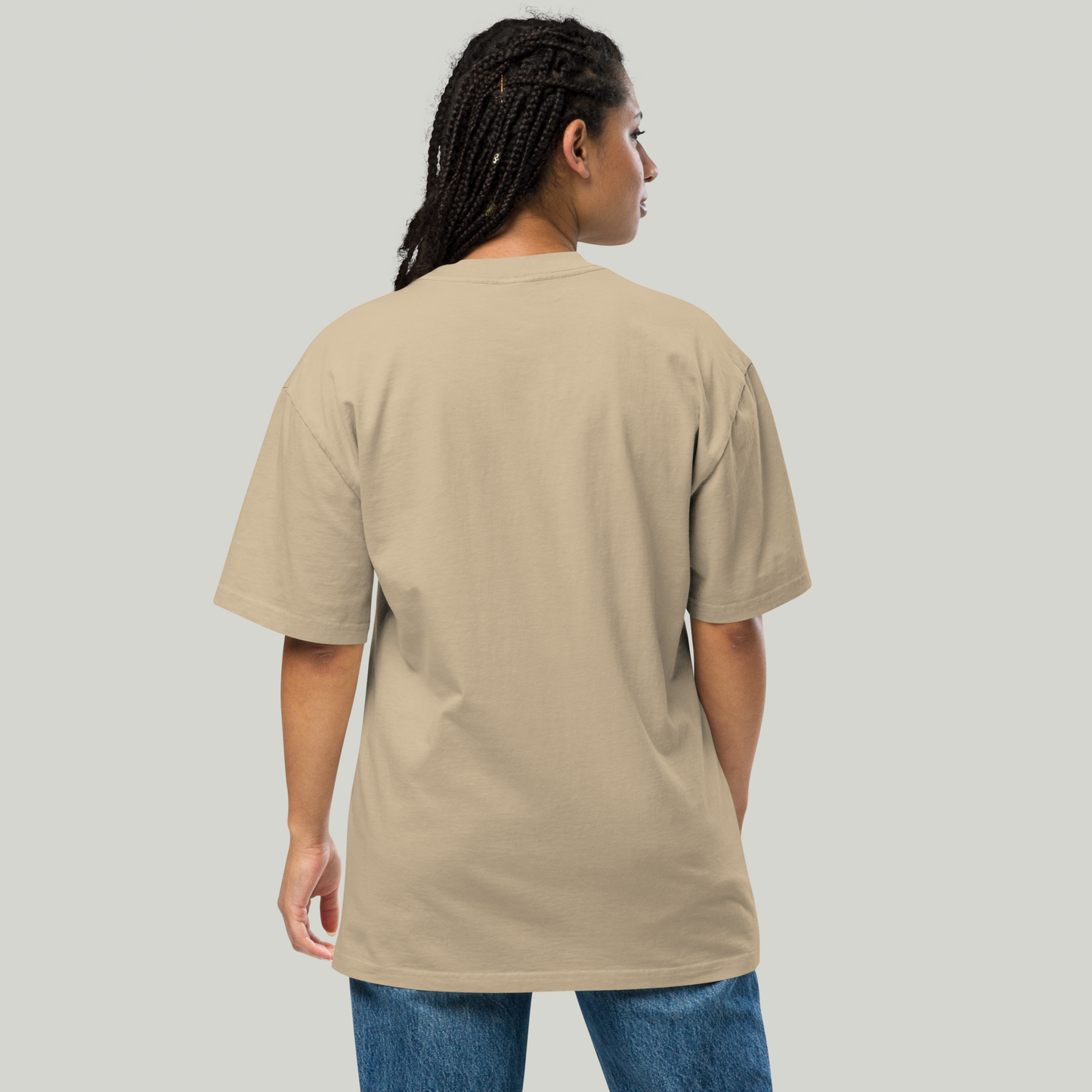 Your Faith Style Clothing Co Oversized Faded Tshirt