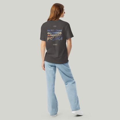 THIS IS FAITH Mark 10:27 Tshirt