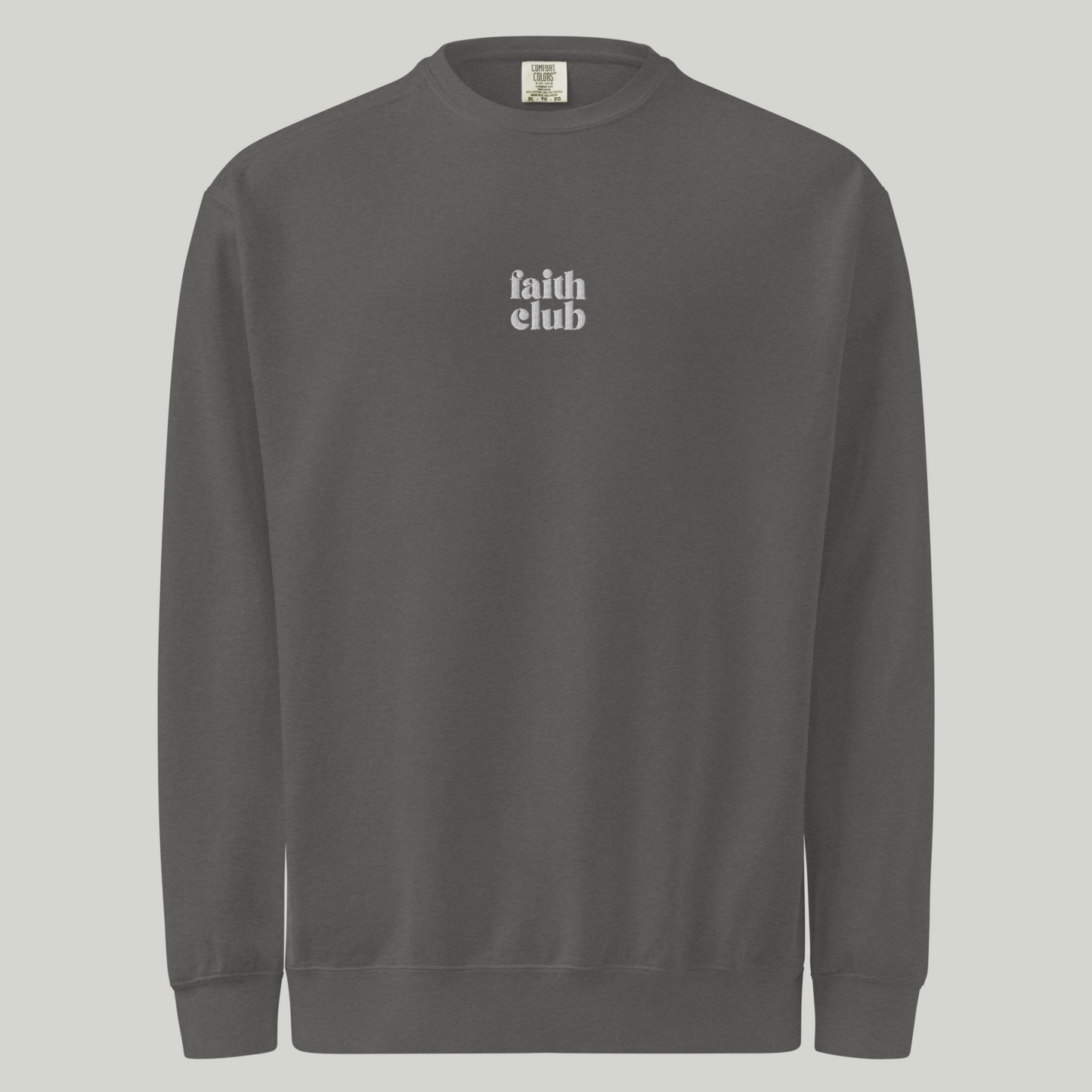 Faith Club Garment-Dyed Sweatshirt