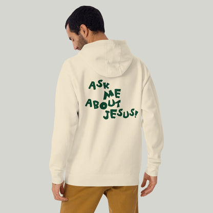 Faith Club Ask Me About Jesus Hoodie