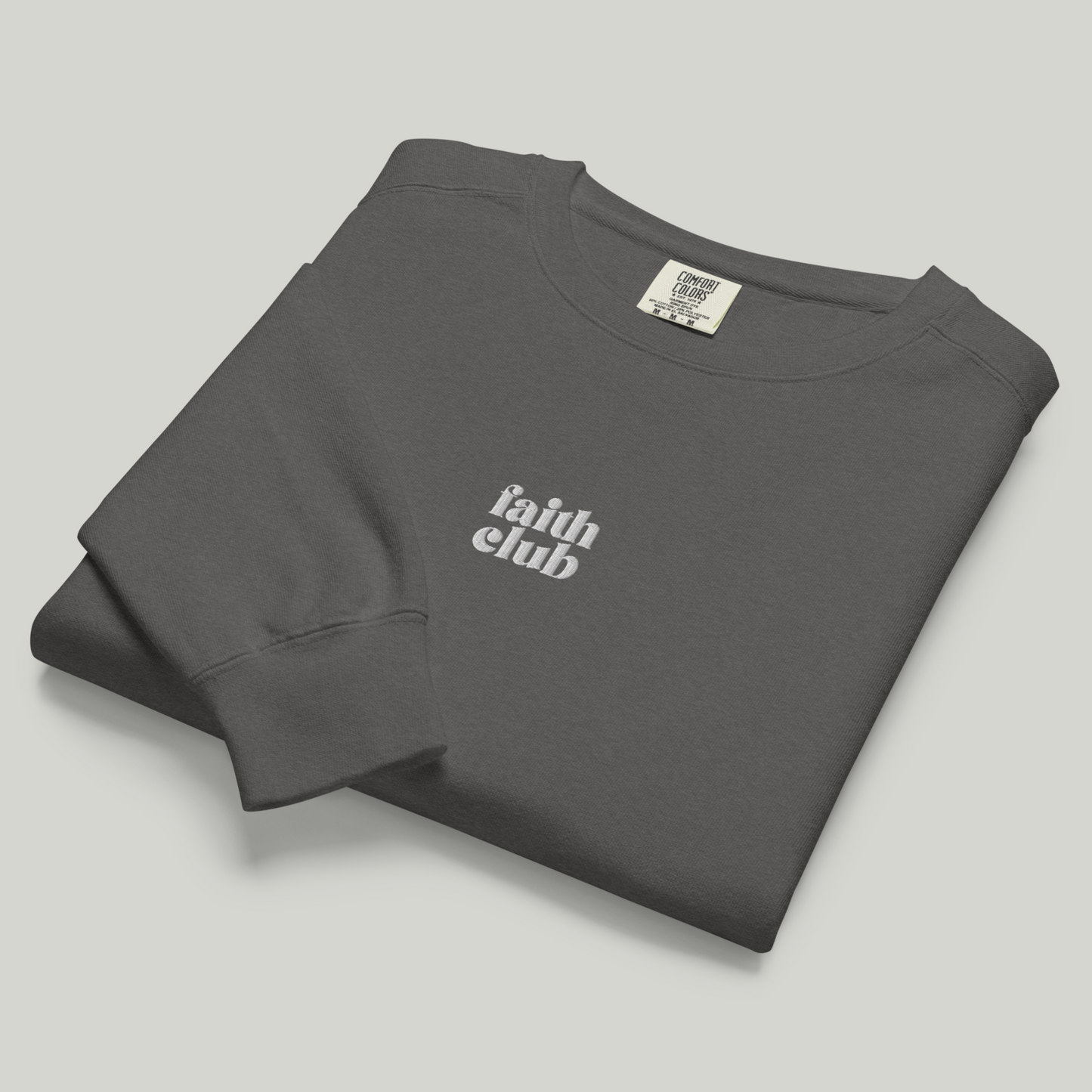 Faith Club Garment-Dyed Sweatshirt