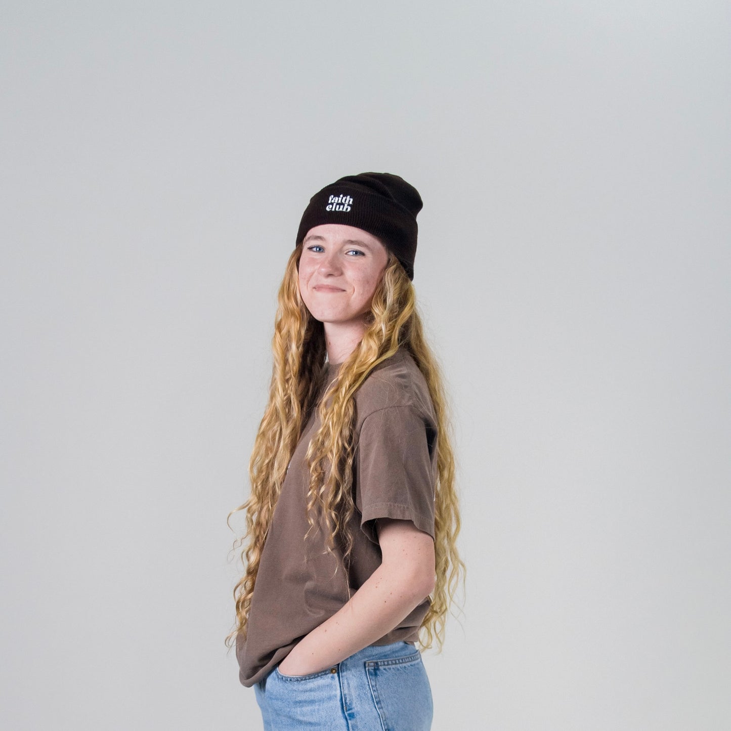 Faith Club Cuffed Beanie