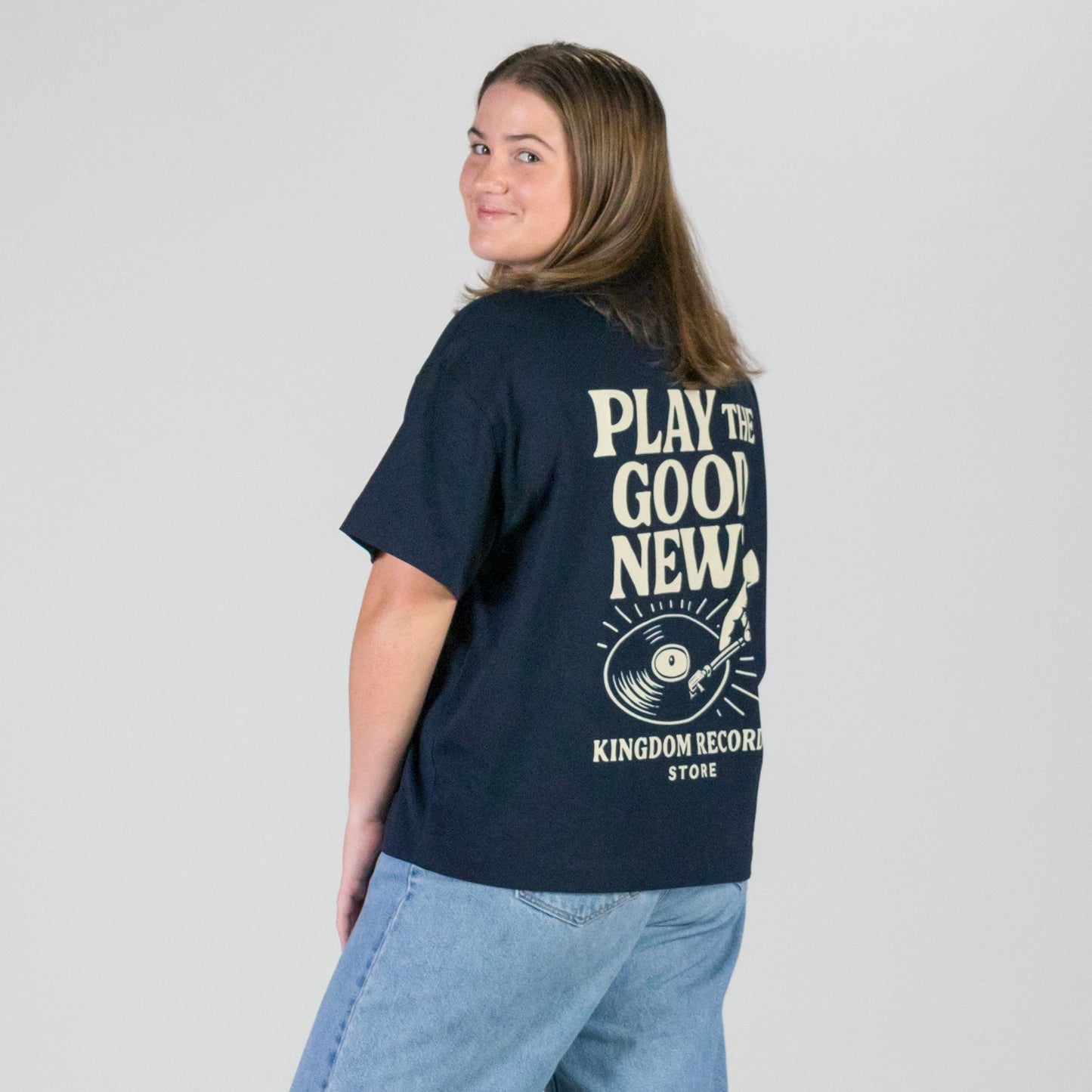 Kingdom Records Boxy Tshirt