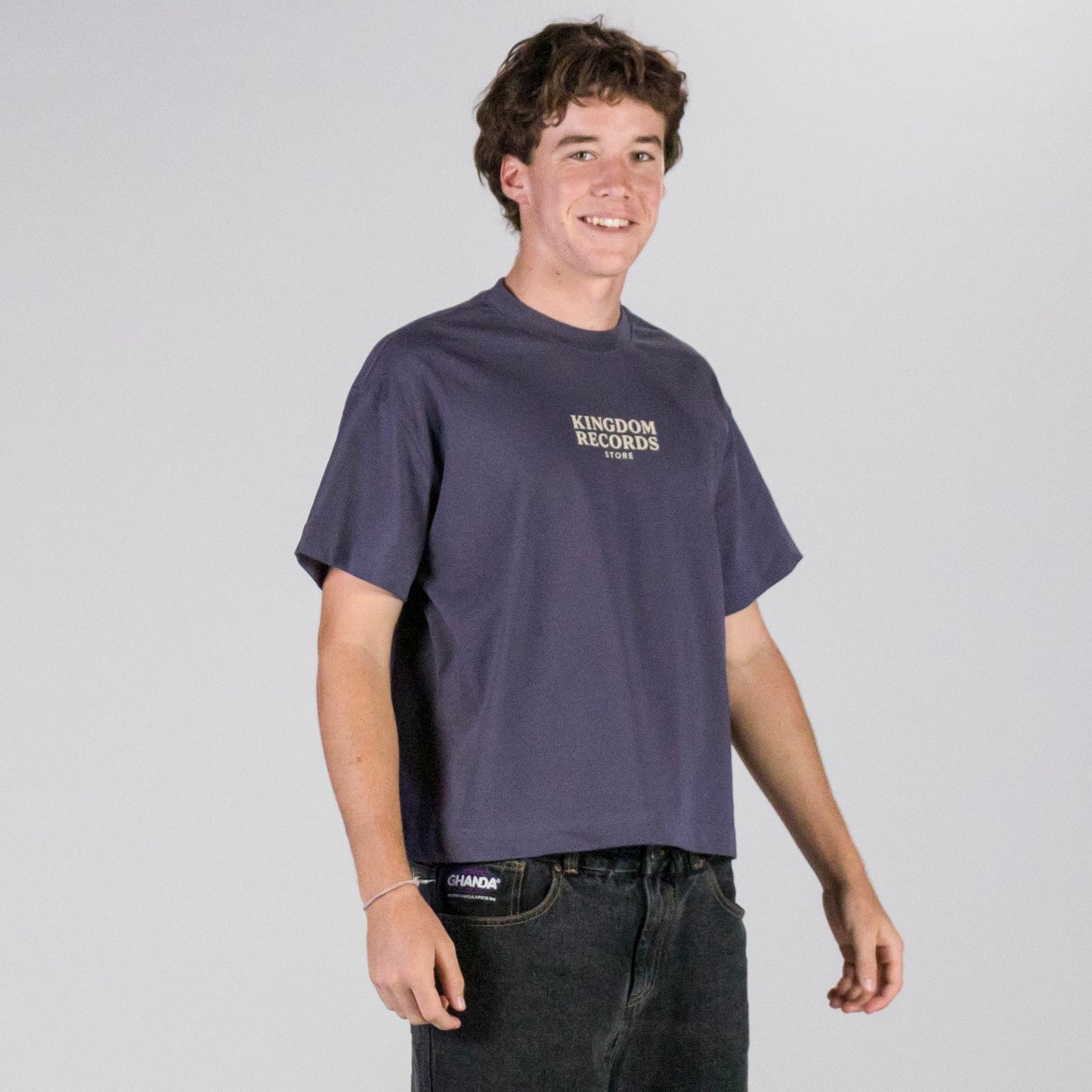 Kingdom Records Boxy Tshirt