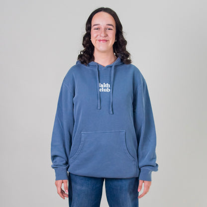 Faith Club Pigment-Dyed Hoodie