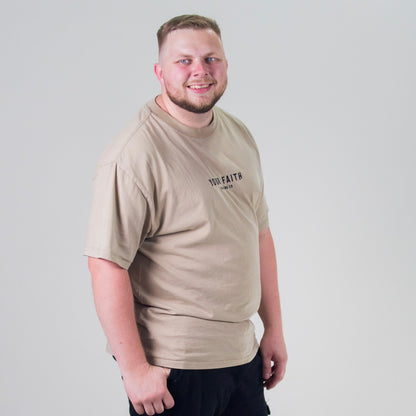 Your Faith Style Clothing Co Oversized Faded Tshirt