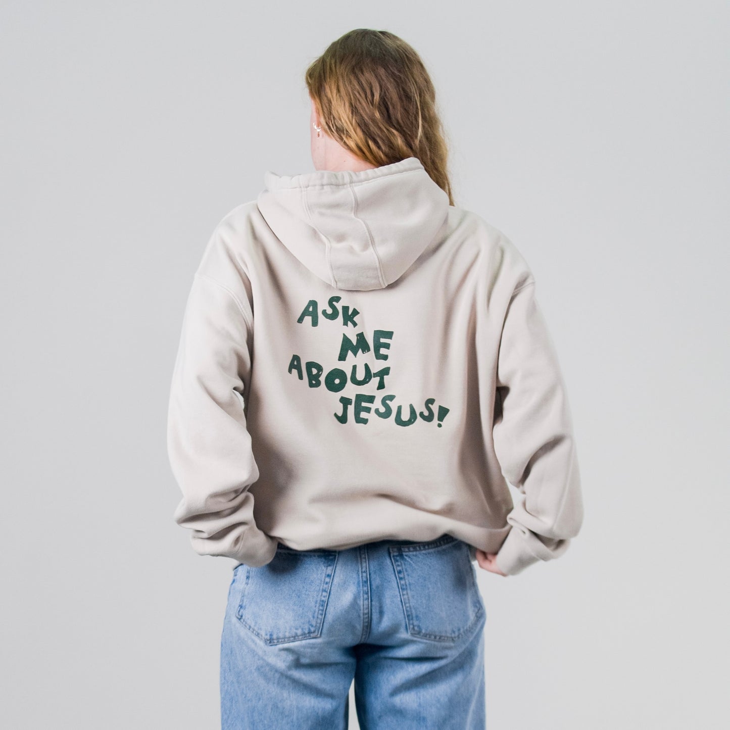 Faith Club Ask Me About Jesus Hoodie