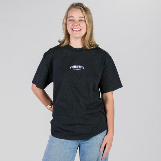Your Faith Style Clothing Co Oversized Faded Tshirt