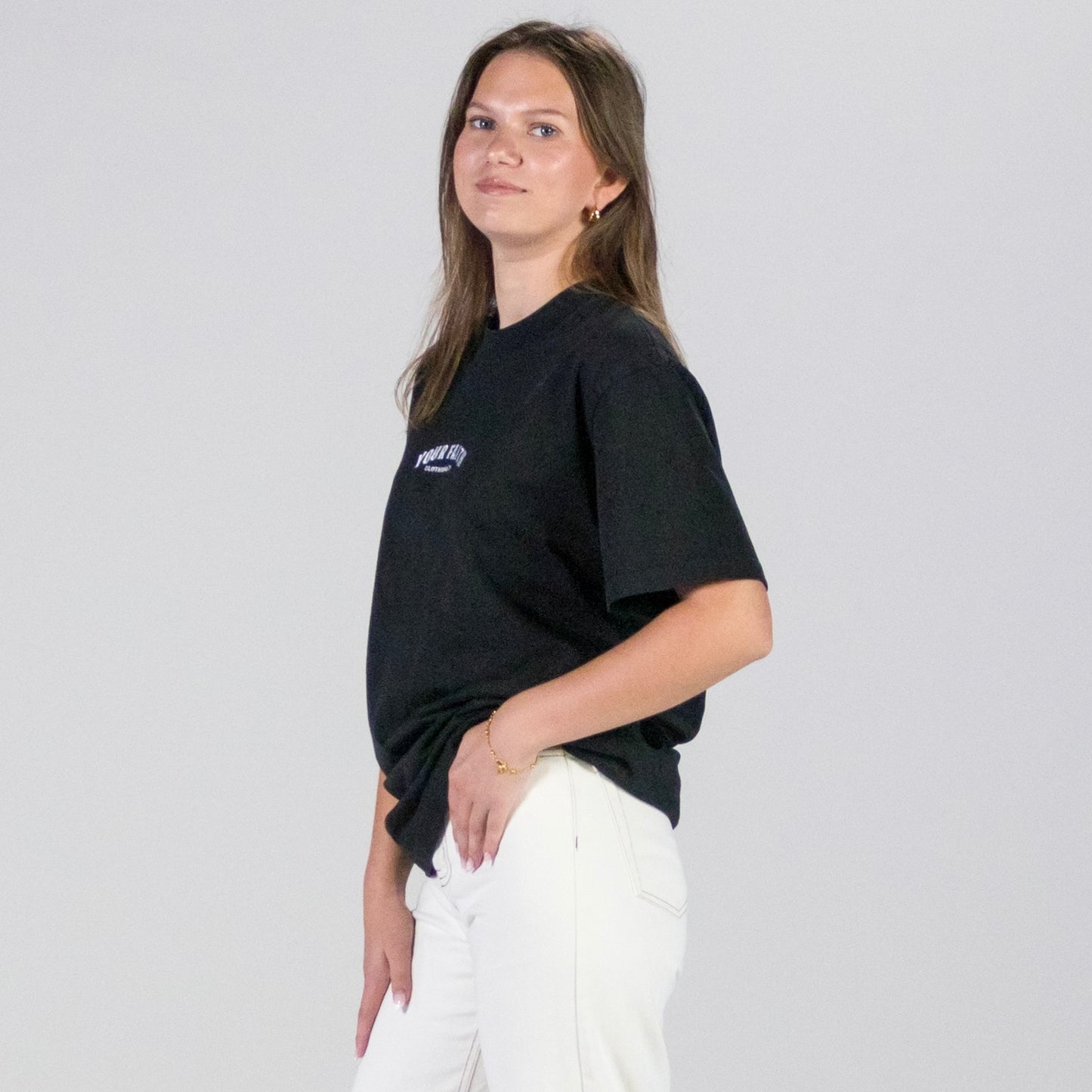 Your Faith Style Clothing Co Oversized Faded Tshirt